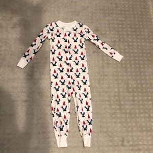 Hanna Andersson Gnome Christmas Sleeper Pajamas 3T